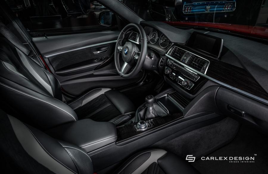 Интерьер BMW 320i Sedan by Carlex Design 2017 года  (фото 9 из 11)